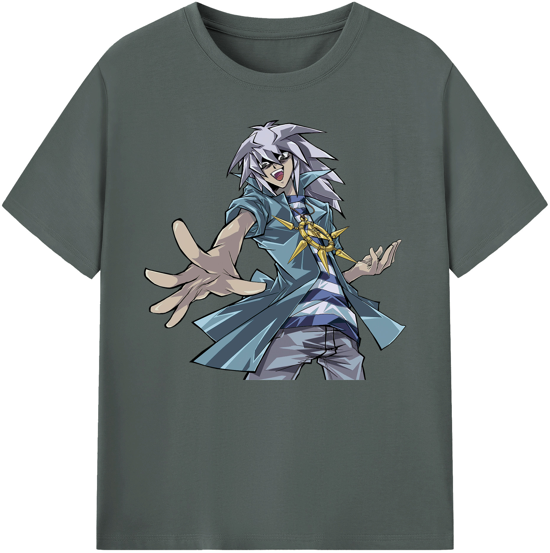 （画像用） 遊☆戯☆王 Yu-Gi-Oh! 綿100％ メンズ半袖Tシャツ｜肌触りやわらか＆通気性